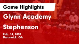 Glynn Academy  vs Stephenson  Game Highlights - Feb. 14, 2020