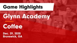 Glynn Academy  vs Coffee  Game Highlights - Dec. 29, 2020