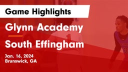 Glynn Academy  vs South Effingham  Game Highlights - Jan. 16, 2024