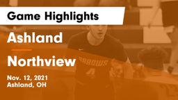 Ashland  vs Northview  Game Highlights - Nov. 12, 2021