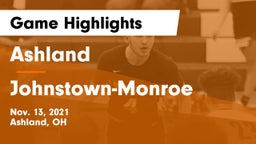 Ashland  vs Johnstown-Monroe  Game Highlights - Nov. 13, 2021