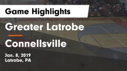 Greater Latrobe  vs Connellsville  Game Highlights - Jan. 8, 2019