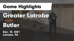 Greater Latrobe  vs Butler  Game Highlights - Dec. 10, 2021