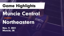 Muncie Central  vs Northeastern  Game Highlights - Nov. 9, 2021