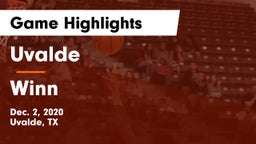 Uvalde  vs Winn  Game Highlights - Dec. 2, 2020