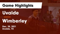 Uvalde  vs Wimberley  Game Highlights - Dec. 28, 2021