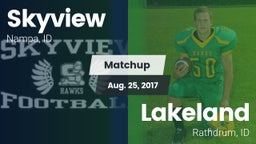 Matchup: Skyview  vs. Lakeland  2017