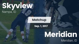 Matchup: Skyview  vs. Meridian  2017