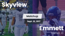Matchup: Skyview  vs. Emmett  2017