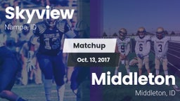 Matchup: Skyview  vs. Middleton  2017