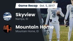 Recap: Skyview  vs. Mountain Home  2017