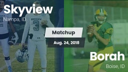 Matchup: Skyview  vs. Borah  2018