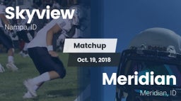 Matchup: Skyview  vs. Meridian  2018