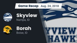 Recap: Skyview  vs. Borah  2018