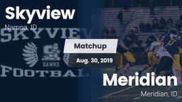 Matchup: Skyview  vs. Meridian  2019