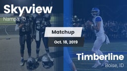 Matchup: Skyview  vs. Timberline  2019