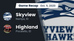 Recap: Skyview  vs. Highland  2020