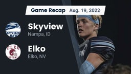Recap: Skyview  vs. Elko  2022
