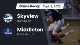 Recap: Skyview  vs. Middleton  2022