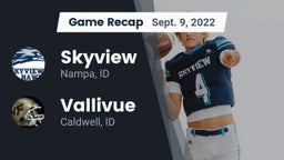 Recap: Skyview  vs. Vallivue  2022