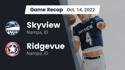 Recap: Skyview  vs. Ridgevue  2022