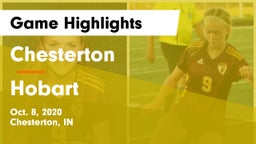 Chesterton  vs Hobart  Game Highlights - Oct. 8, 2020