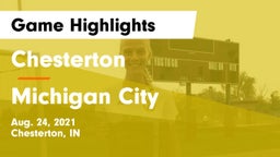 Chesterton  vs Michigan City  Game Highlights - Aug. 24, 2021