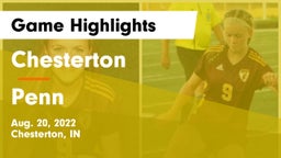 Chesterton  vs Penn  Game Highlights - Aug. 20, 2022