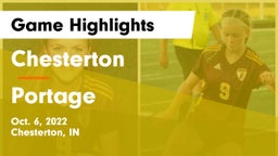 Chesterton  vs Portage  Game Highlights - Oct. 6, 2022