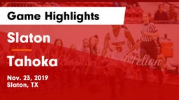Slaton  vs Tahoka  Game Highlights - Nov. 23, 2019