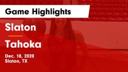 Slaton  vs Tahoka  Game Highlights - Dec. 18, 2020