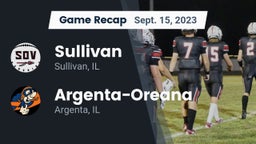 Recap: Sullivan  vs. Argenta-Oreana  2023