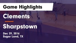 Clements  vs Sharpstown  Game Highlights - Dec 29, 2016