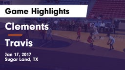 Clements  vs Travis Game Highlights - Jan 17, 2017