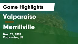 Valparaiso  vs Merrillville  Game Highlights - Nov. 25, 2020