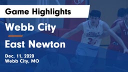 Webb City  vs East Newton  Game Highlights - Dec. 11, 2020