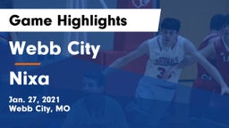 Webb City  vs Nixa  Game Highlights - Jan. 27, 2021