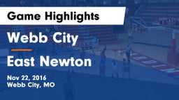 Webb City  vs East Newton  Game Highlights - Nov 22, 2016
