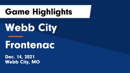 Webb City  vs Frontenac  Game Highlights - Dec. 14, 2021