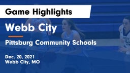 Webb City  vs Pittsburg Community Schools Game Highlights - Dec. 20, 2021