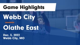 Webb City  vs Olathe East  Game Highlights - Dec. 3, 2022