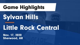 Sylvan Hills  vs Little Rock Central  Game Highlights - Nov. 17, 2020