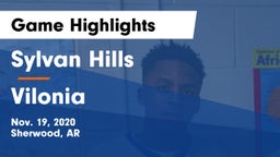 Sylvan Hills  vs Vilonia Game Highlights - Nov. 19, 2020