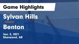 Sylvan Hills  vs Benton Game Highlights - Jan. 5, 2021