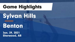 Sylvan Hills  vs Benton Game Highlights - Jan. 29, 2021