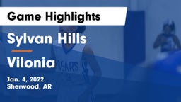 Sylvan Hills  vs Vilonia  Game Highlights - Jan. 4, 2022