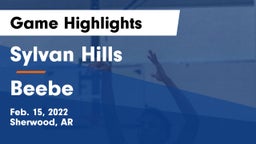 Sylvan Hills  vs Beebe Game Highlights - Feb. 15, 2022