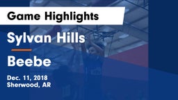 Sylvan Hills  vs Beebe  Game Highlights - Dec. 11, 2018