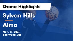 Sylvan Hills  vs Alma  Game Highlights - Nov. 17, 2023
