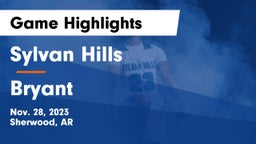 Sylvan Hills  vs Bryant  Game Highlights - Nov. 28, 2023